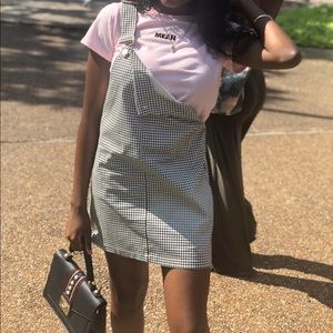 Black & White Romper Skirt